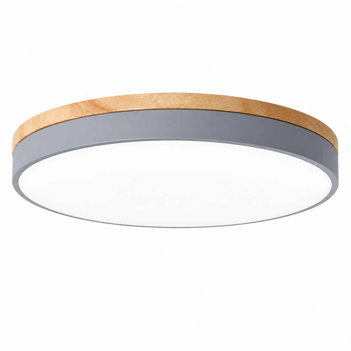 Wooden Flush Mount Ceiling Light