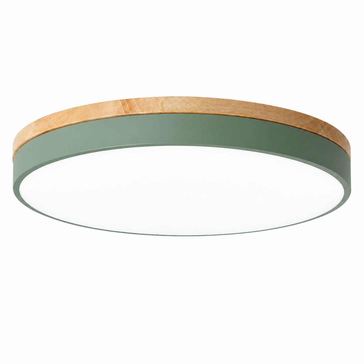 Wooden Flush Mount Ceiling Light