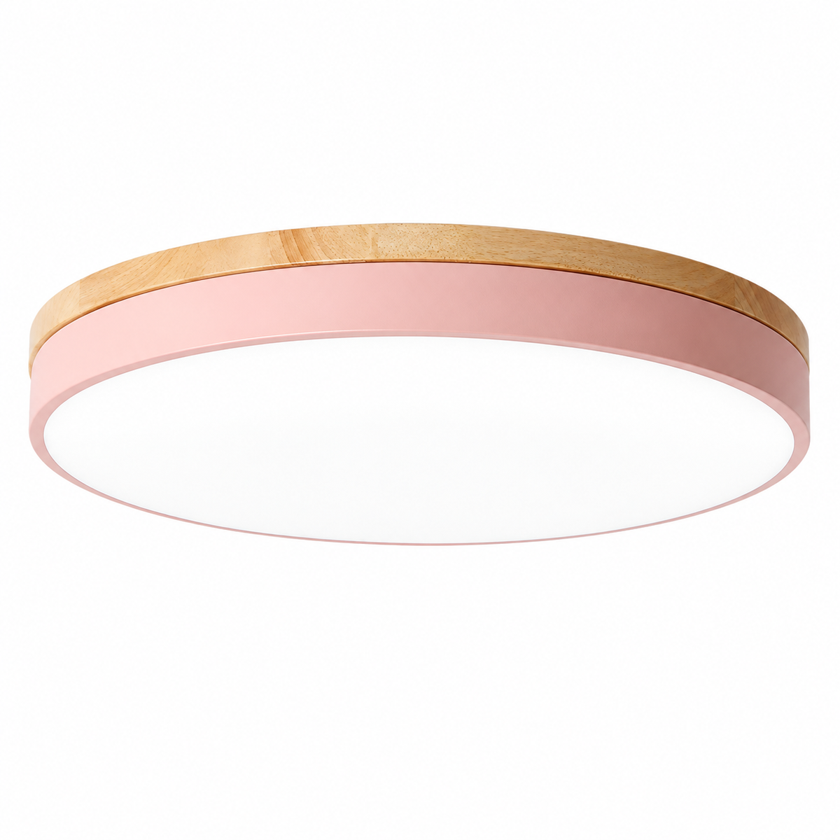 Wooden Flush Mount Ceiling Light