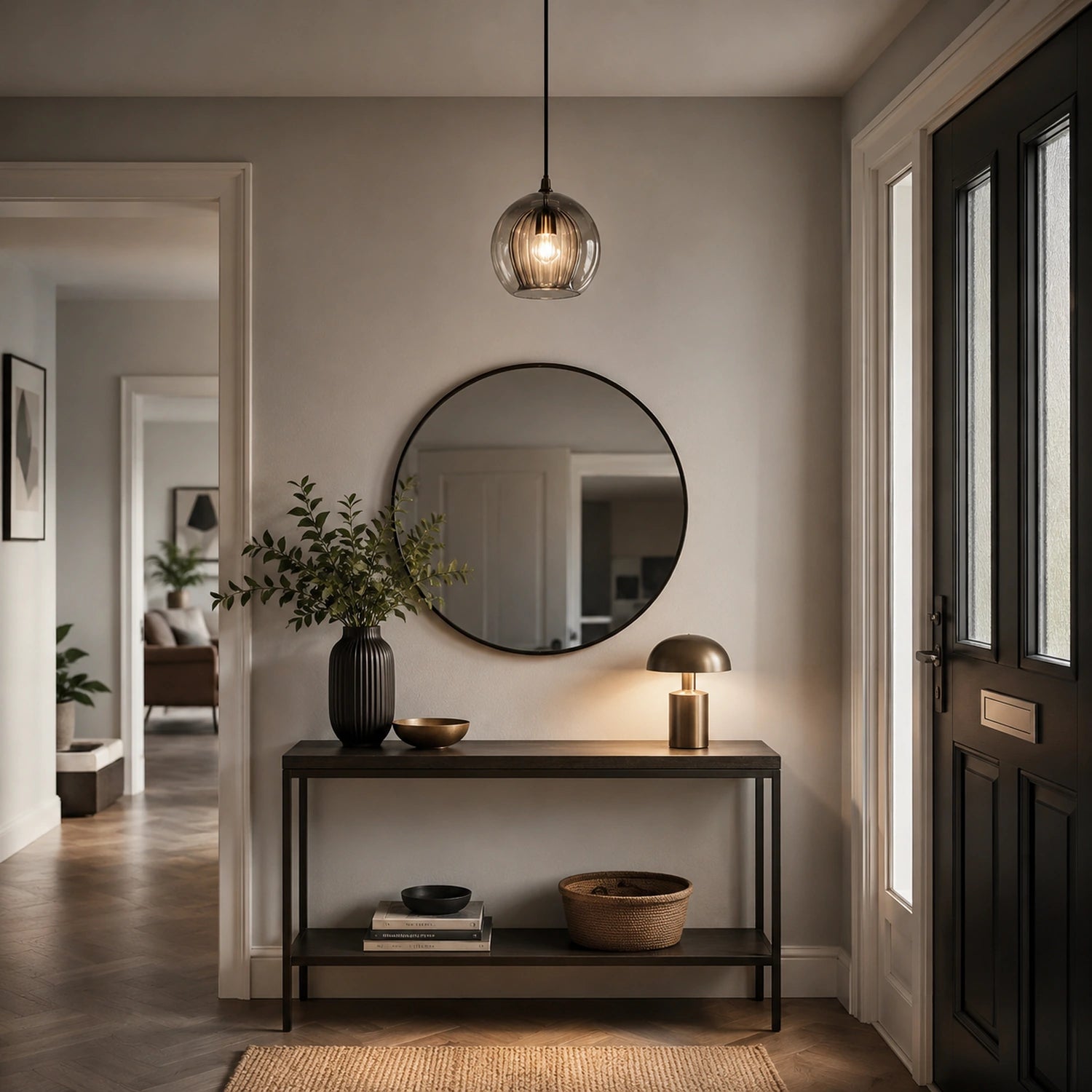 Modern Glass Pendant Light