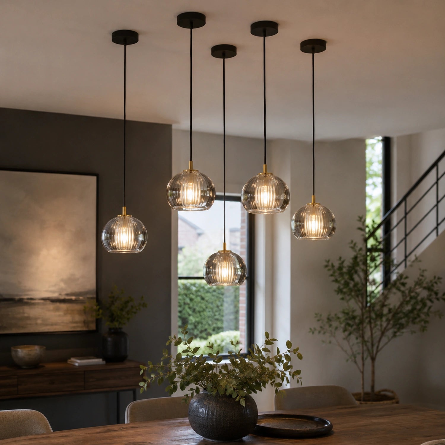 Modern Glass Pendant Light