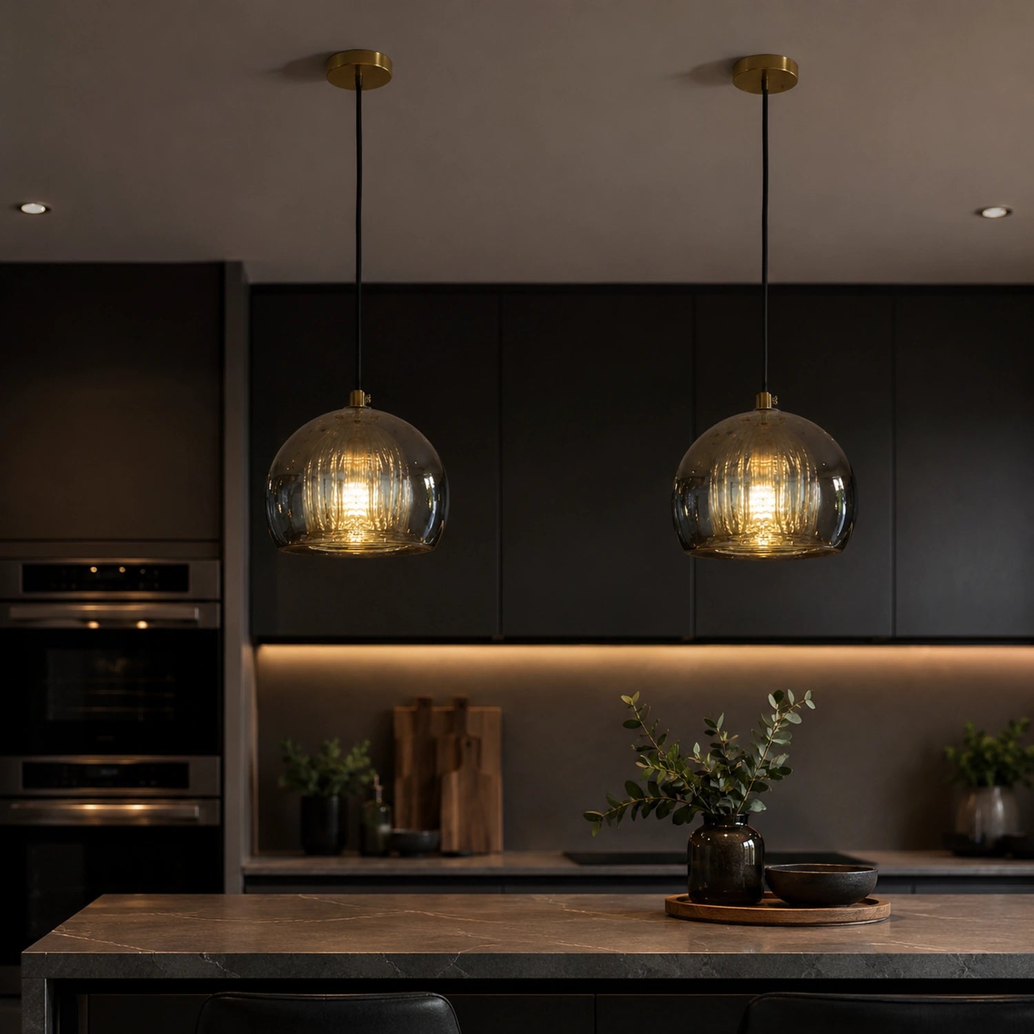 Modern Glass Pendant Light