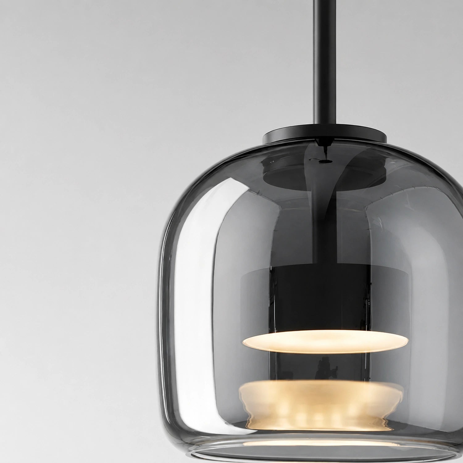 Modern Glass Pendant Light - Nordic Style