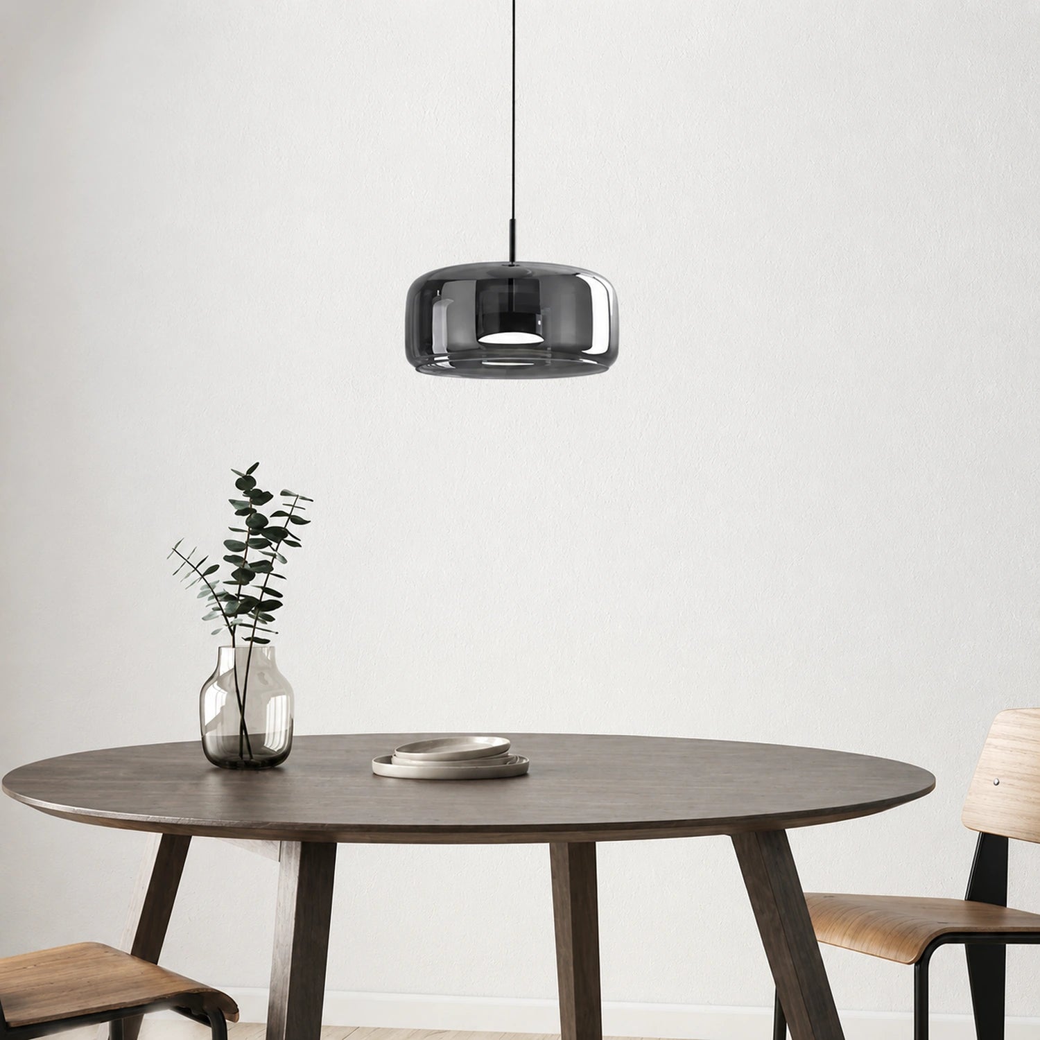 Modern Glass Pendant Light - Nordic Style