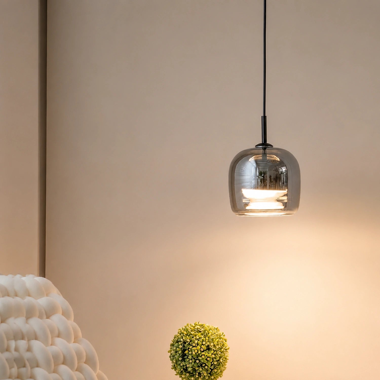 Modern Glass Pendant Light - Nordic Style