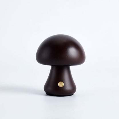 Modern Mushroom Bedside Table Lamp - Dome Shade