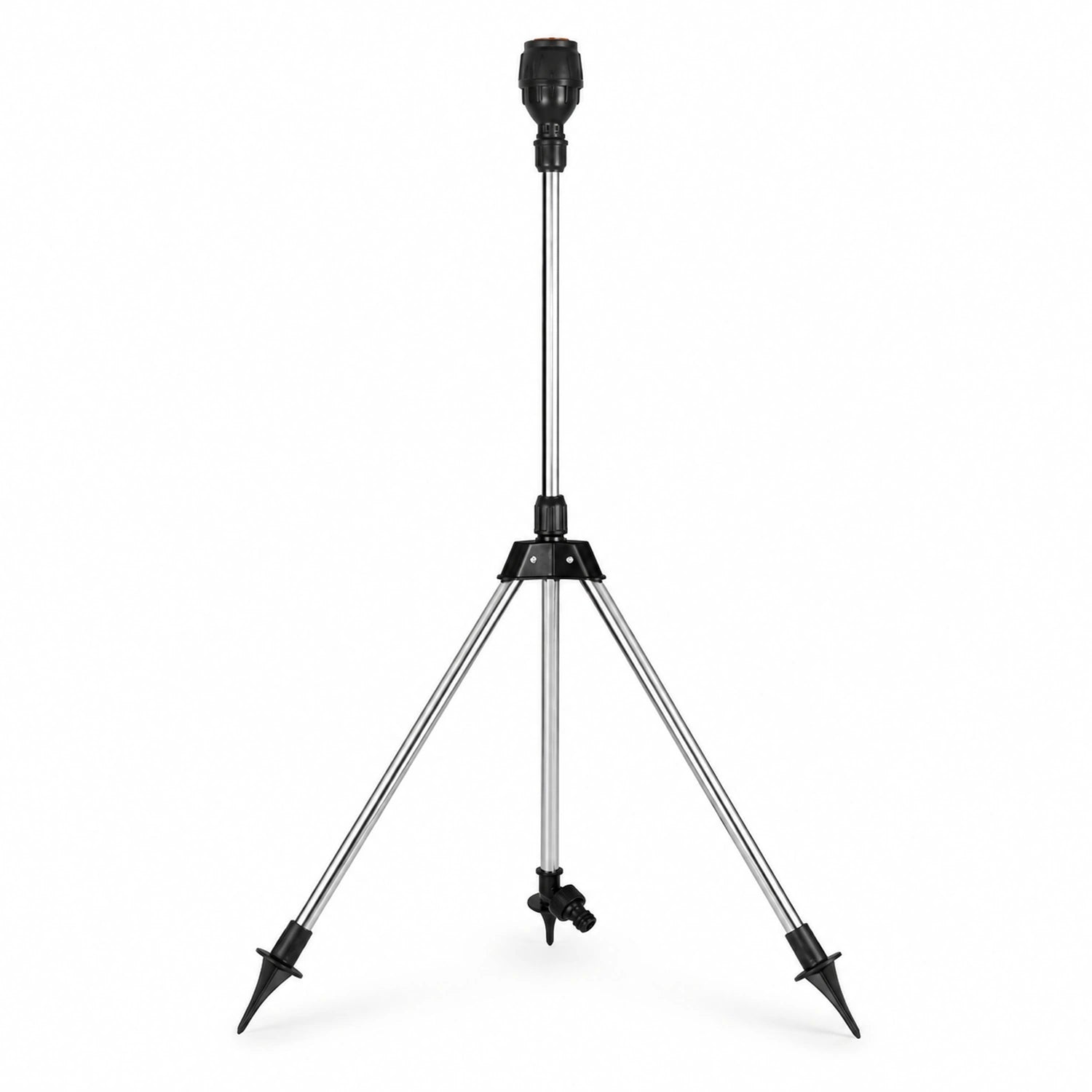 Stainless Steel Garden Sprinkler with Telescopic Tripod