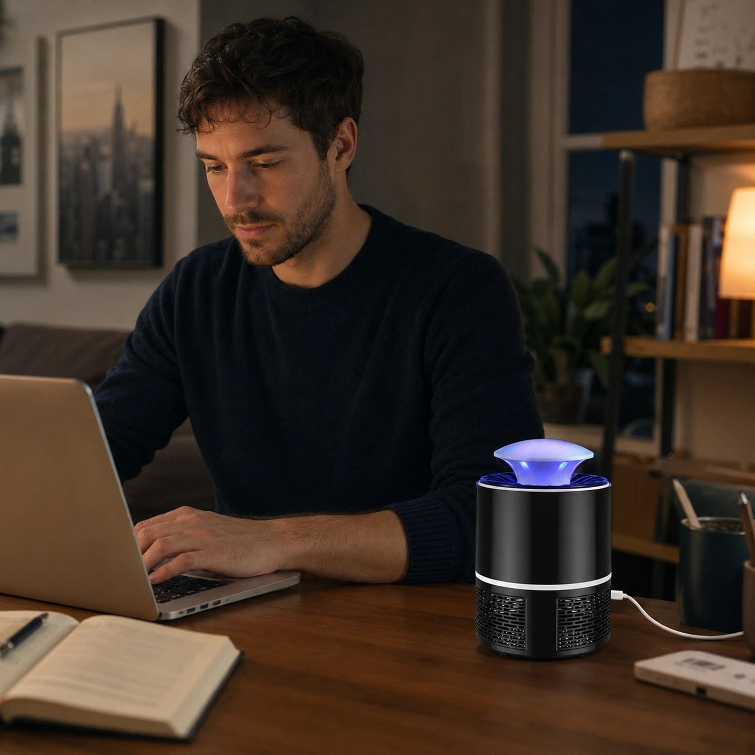 Silent UV Mosquito Killer Lamp for Home & Office