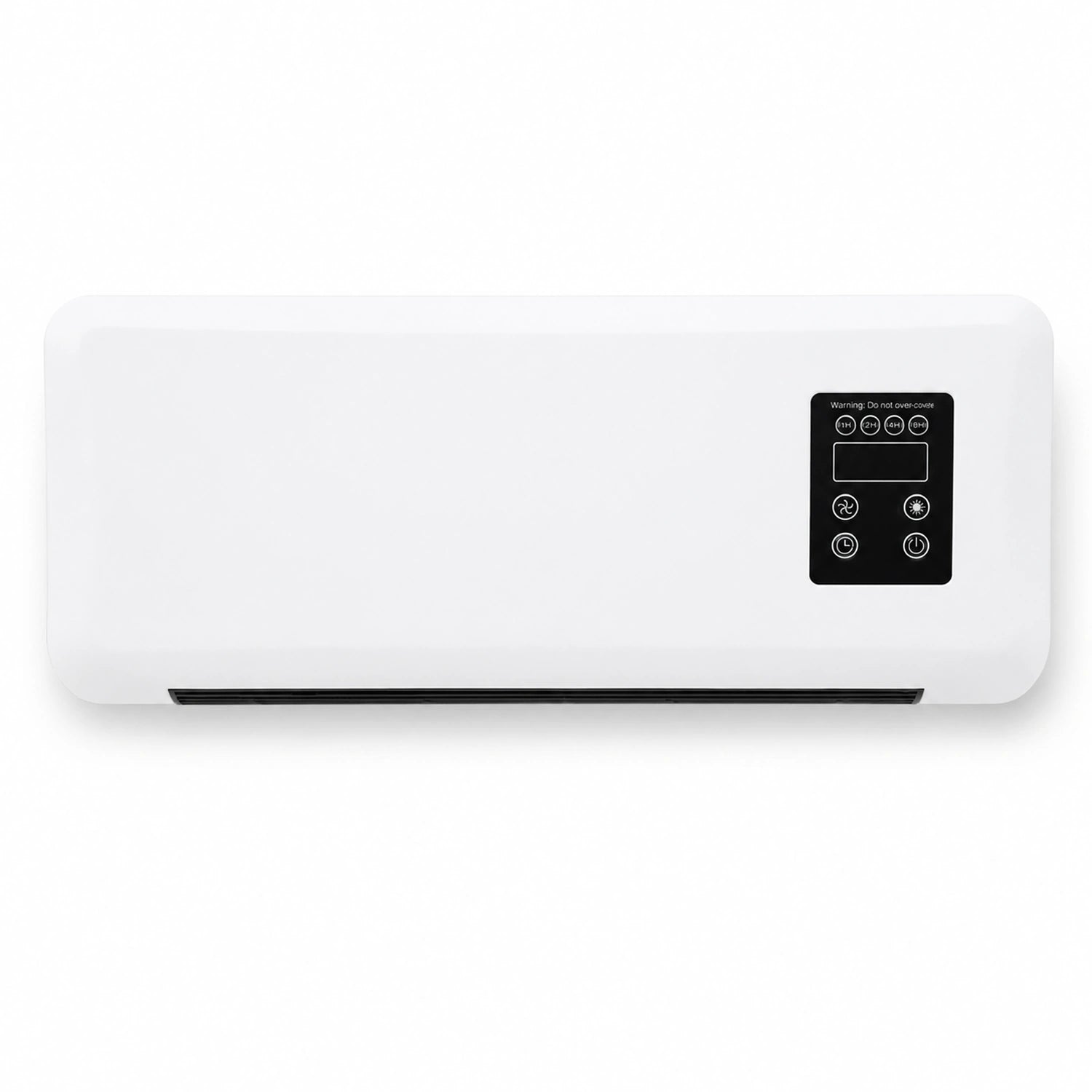Wall-Mounted Heater and Fan with Remote Control