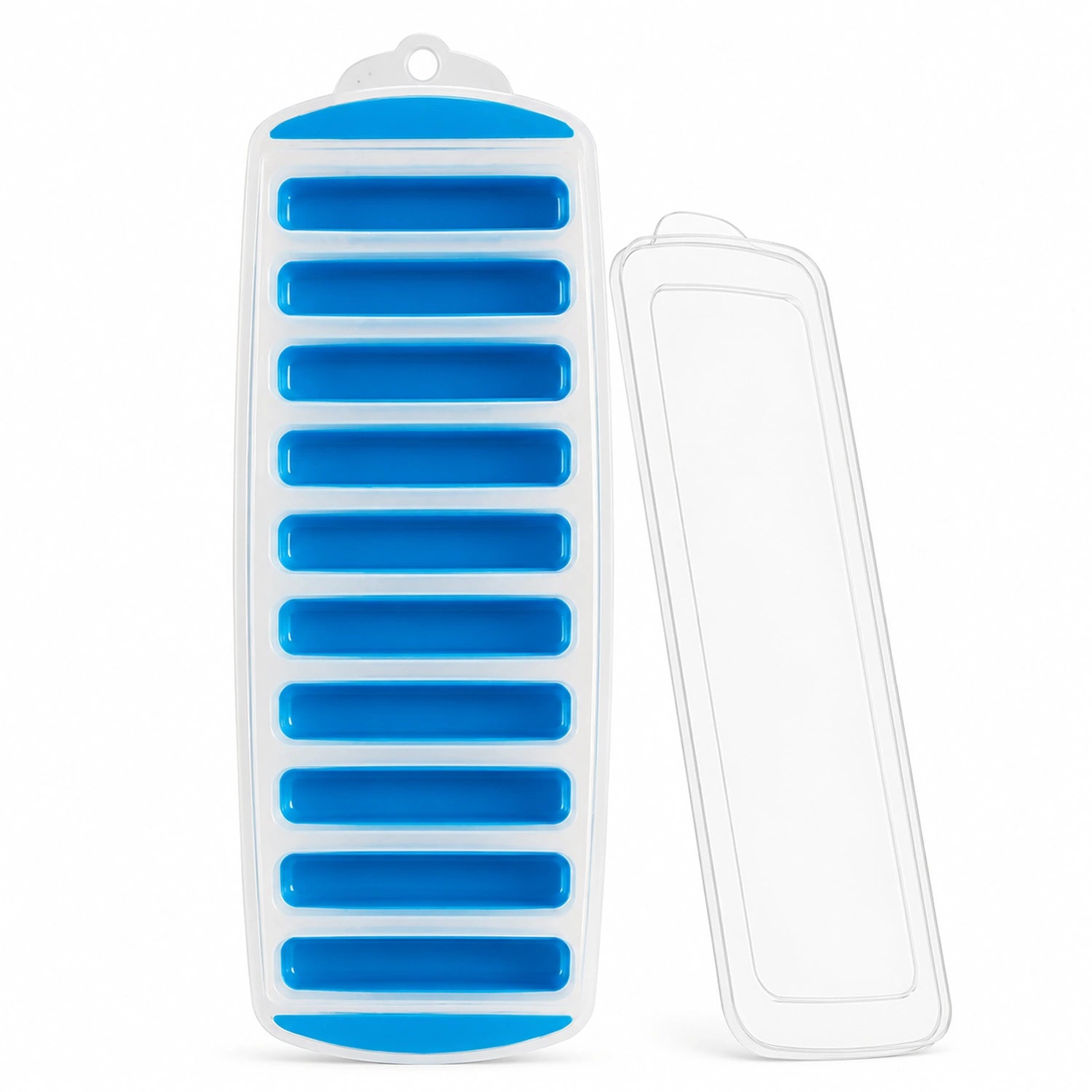 Reusable Silicone Ice Stick Tray with Lid