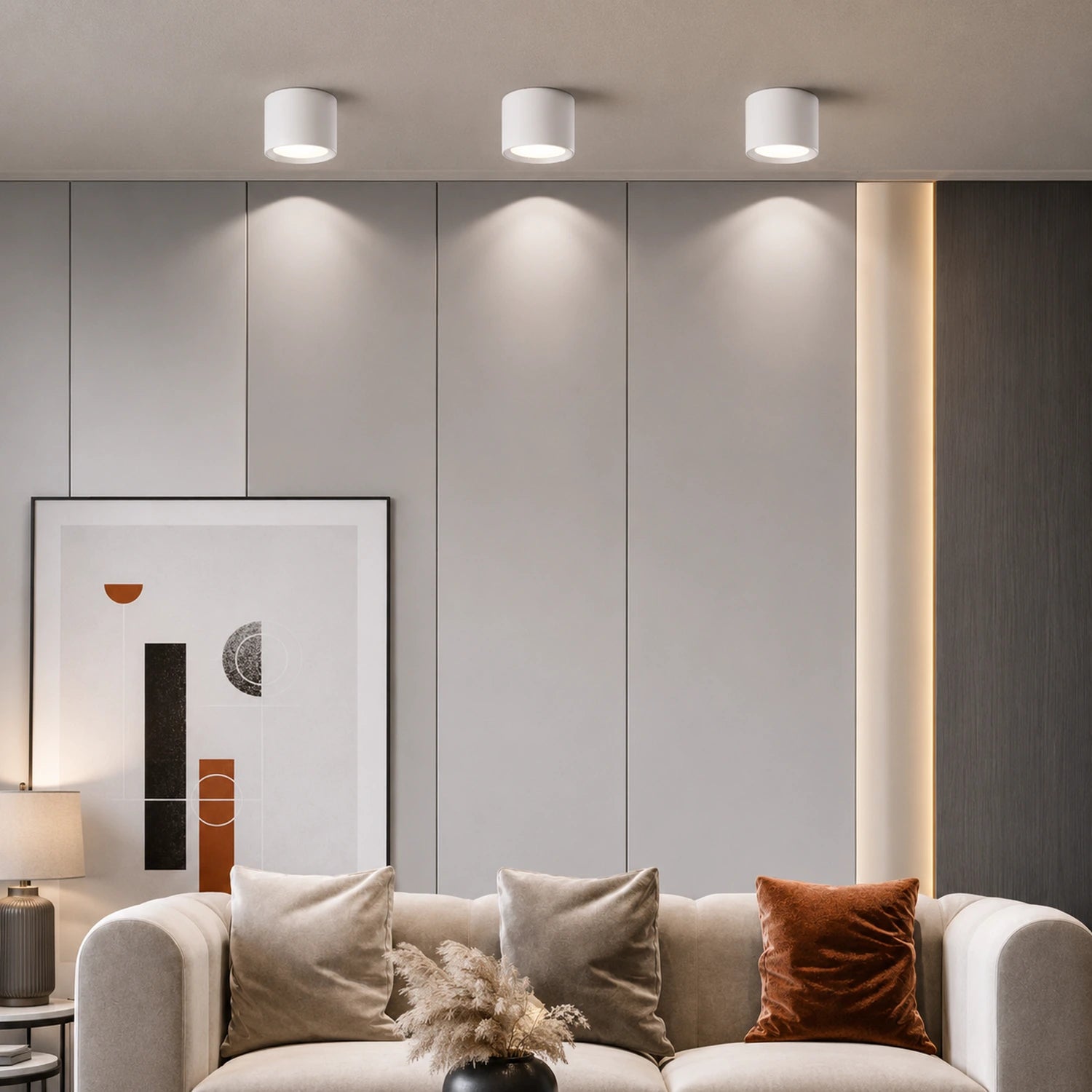 Nordic Modern Surface Mounted Ceiling Light