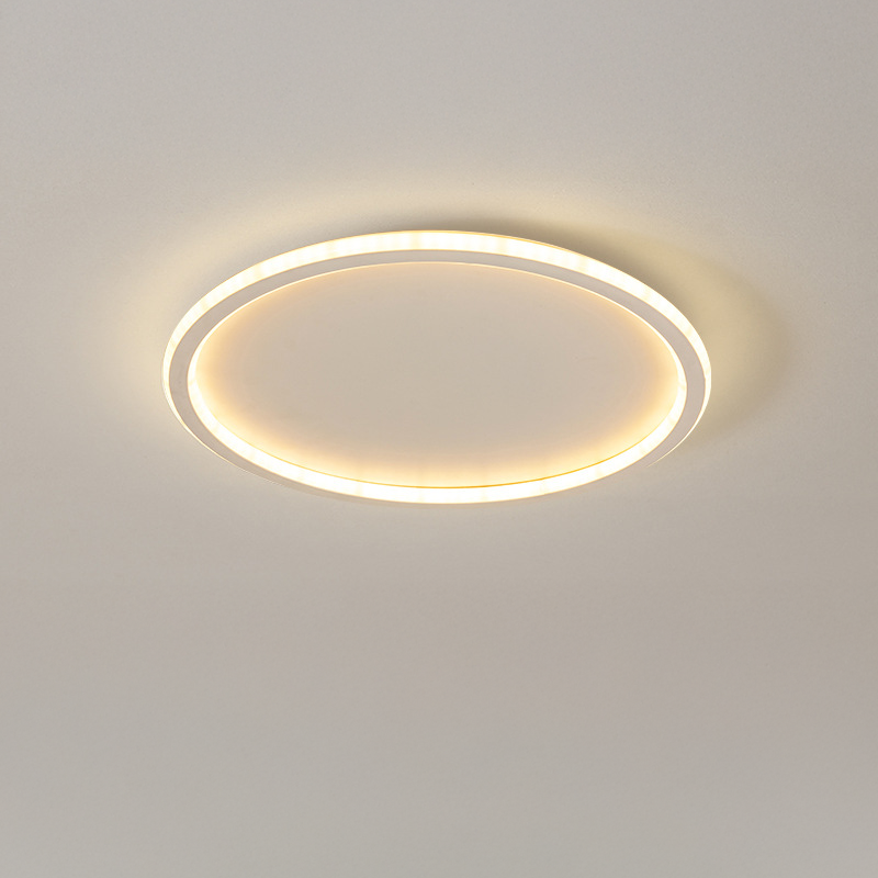 Round Scandi Aluminium Ceiling Light – LED