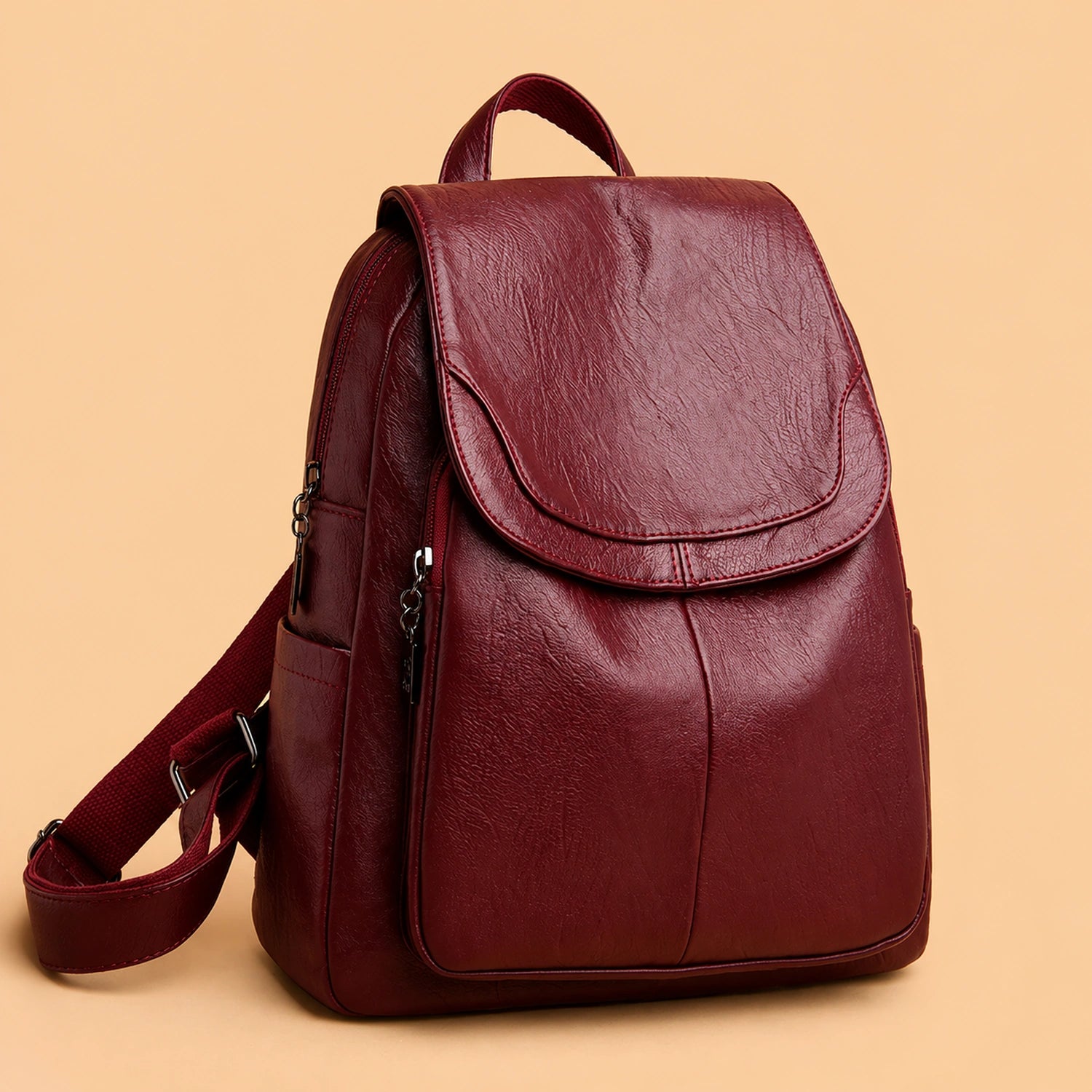Women’s Soft Leather Backpack