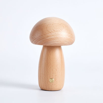 Modern Mushroom Bedside Table Lamp - Dome Shade